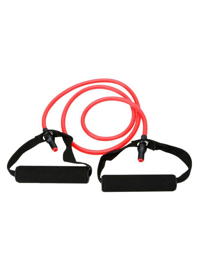 Generic Toning Resistance Exercise Band With Door Anchor And Carry Bag - Image 2