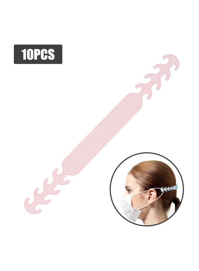 10-Piece Adjustable Face Mask Buckle Ear Strap