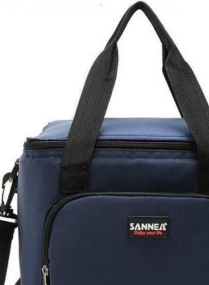 سانيا حقيبة غداءٍ مزدوجة الفتحات للنزهات في الأماكن الخارجية - Image 2