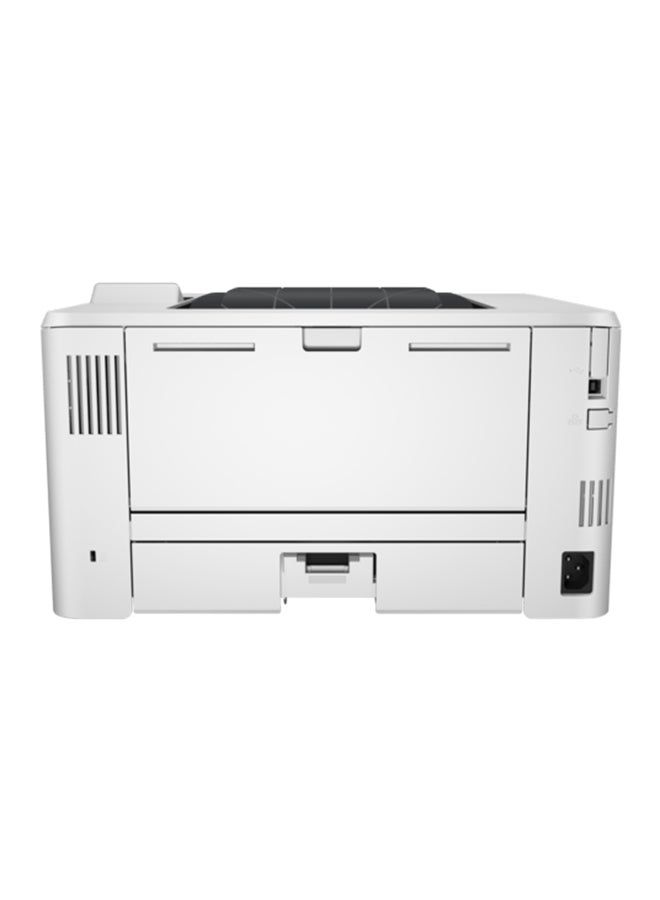 HP - LaserJet Pro M402n Monochrome Wireless Laser Printer - C5F93A White - Image 1
