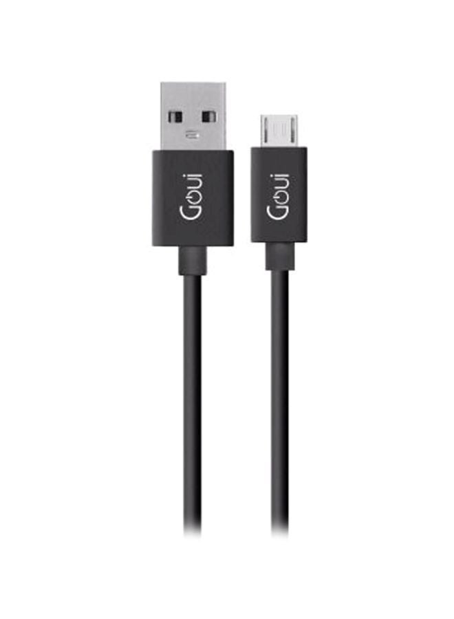 Micro USB Charge And Sync Cable Black