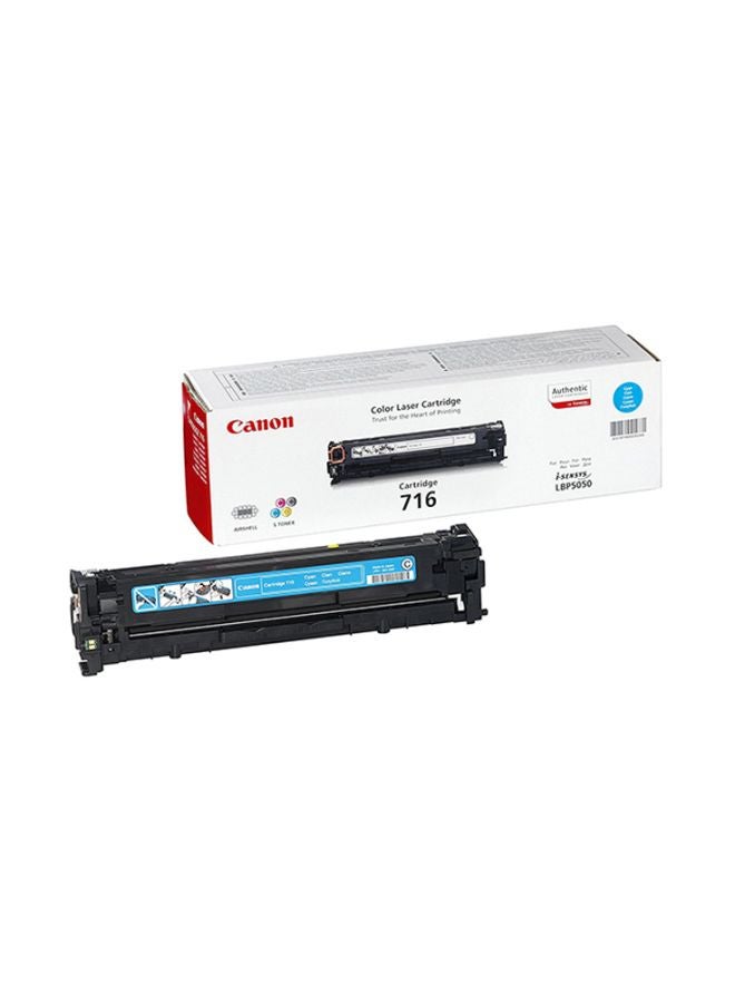 Canon 716 Laser Toner Cartridge Cyan - Image 1