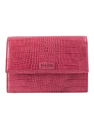 NA-KD Solid Color Bum Bag Hot Pink
