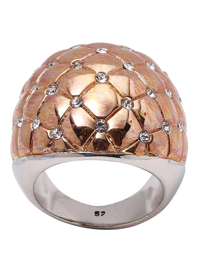 GUESS Stainless Steel Studded Ring