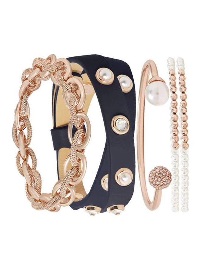 Rocawear Set of 4 Assorted Stackable Bracelet - Image 1