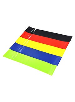Kanteen Store 5-Piece Exercise Resistance Elastic Loop Band Set 18 x 2cm  - Image 1