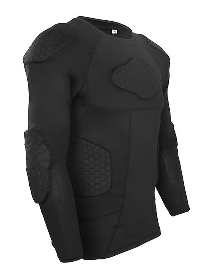 Generic Multiple Pad Protective Compression Shirt For Baseball Sport L  - Image 2