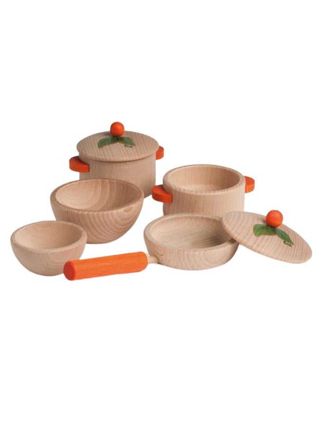 Erzi 7-Piece Kitchen Food Cooking Set - Image 1