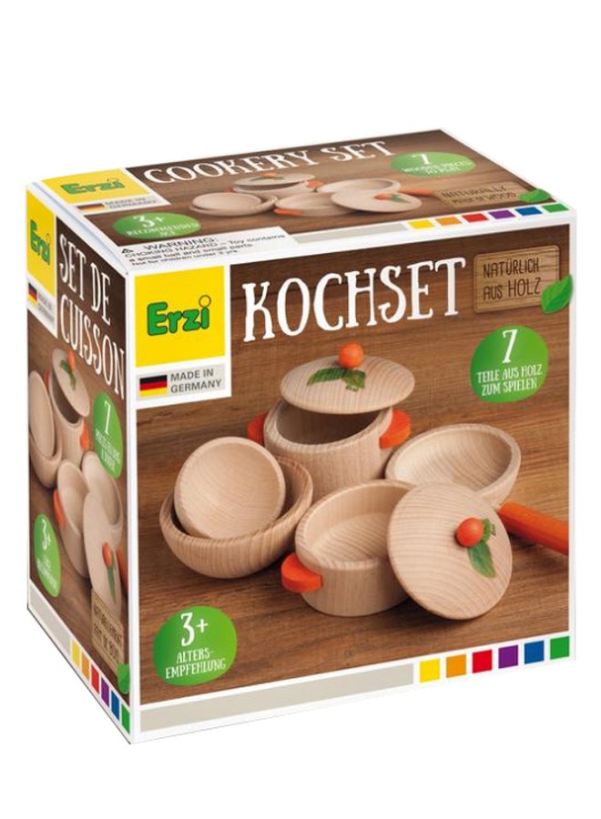 Erzi 7-Piece Kitchen Food Cooking Set - Image 2