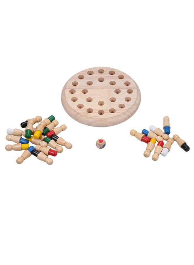 Wooden Memory Stick Chess Game - Image 2