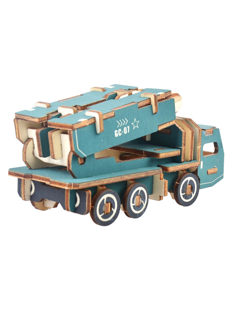null - DIY Missile Car 3D Puzzle - Image 1