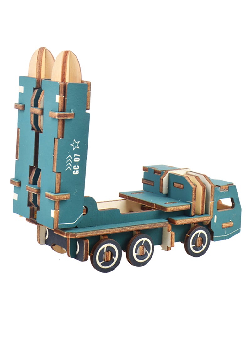 null - DIY Missile Car 3D Puzzle - Image 1