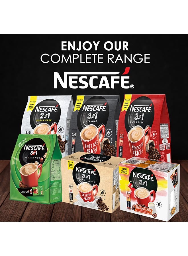Nescafe - 3-In-1 Coffee Mix Creamy Latte 24 Sticks 22.4grams - Image 1