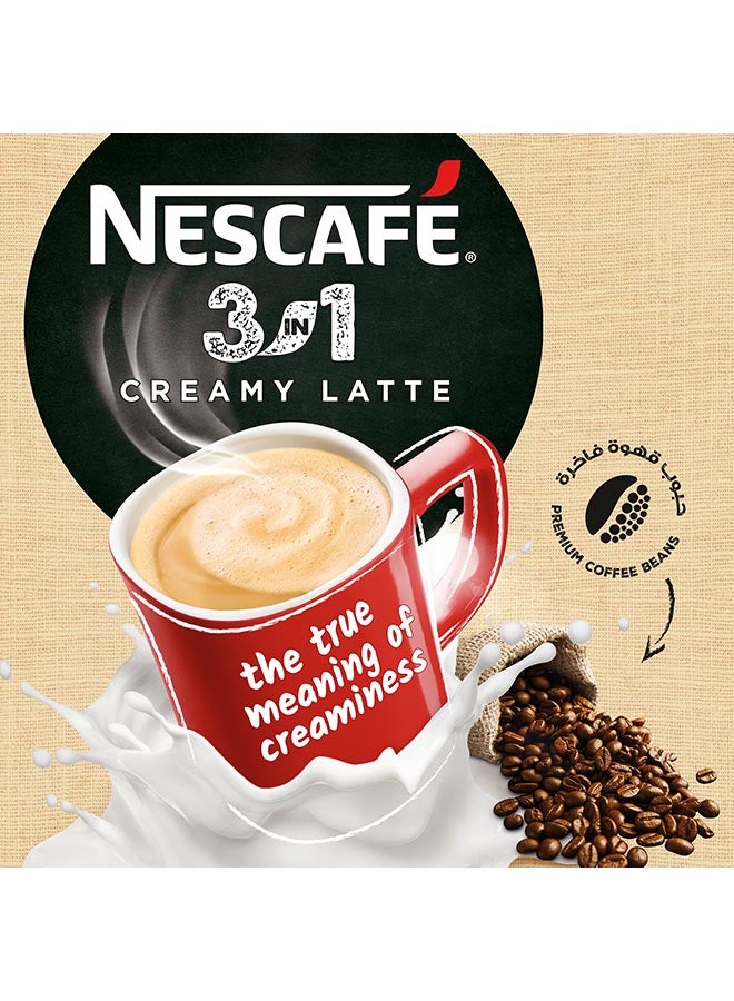 Nescafe - 3-In-1 Coffee Mix Creamy Latte 24 Sticks 22.4grams - Image 1