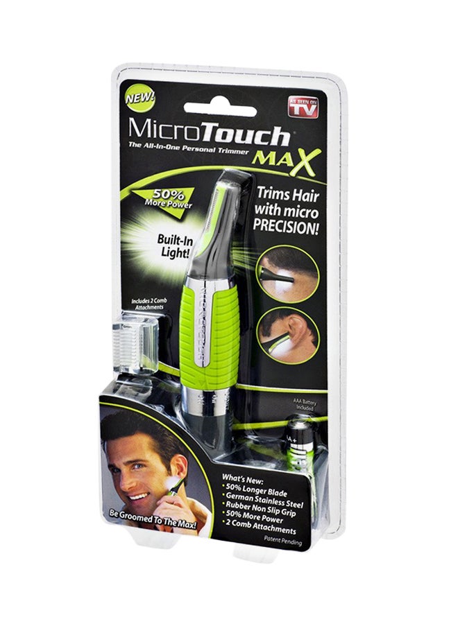 Micro Touch - Max Trimmer Green/Black - Image 1