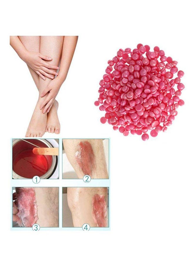 Konsung Beauty - Hair Removal Hot Wax Beans Pink - Image 1