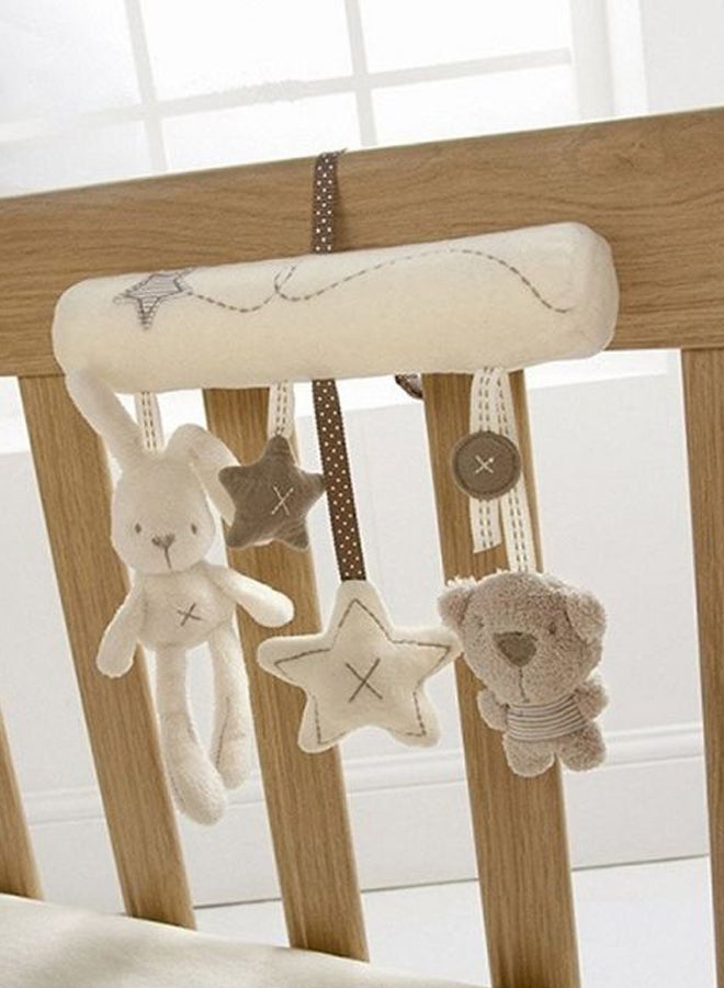 بيوينتي لعبة الخشخيشة الموسيقية بتصميم حيوان قابلة للتعليق في عربة الأطفال - Image 2