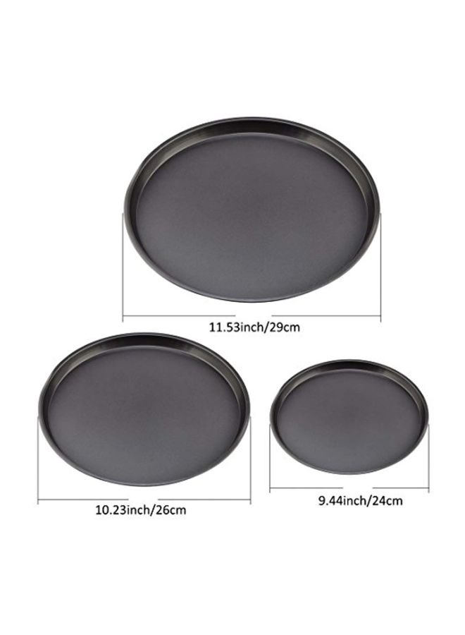 Haoun 3-Piece Bakeware Pan Set Black - Image 3