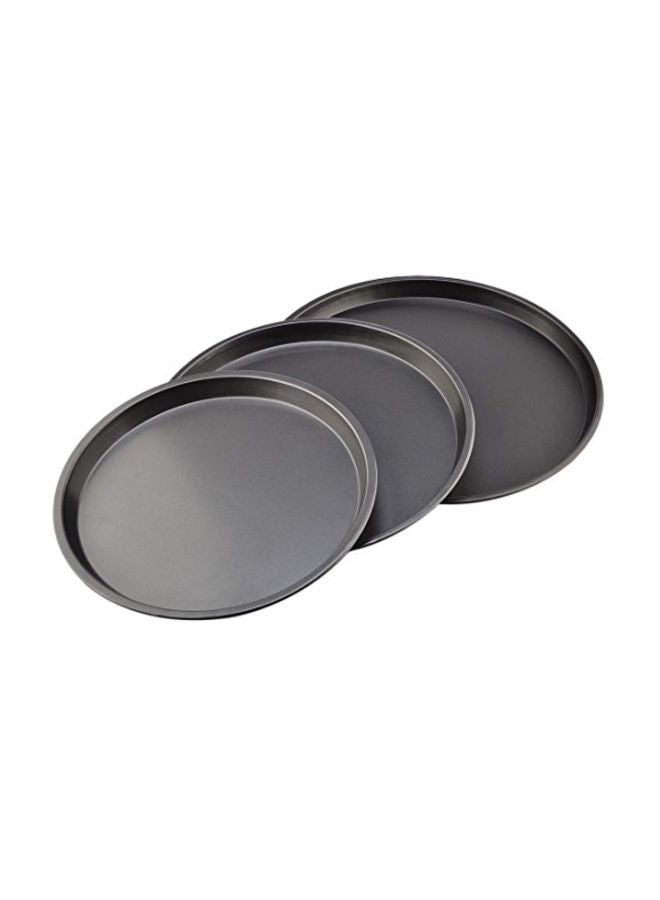 Haoun 3-Piece Bakeware Pan Set Black - Image 1