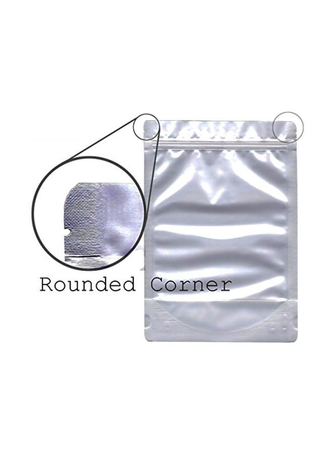 AwePackage 100-Piece Airtight Zipper Pouch Bag Set Clear 3.5x10x7inch  - Image 4