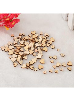 Bluelans 100-Piece Heart Shape Table Scatter Beige  - Image 3