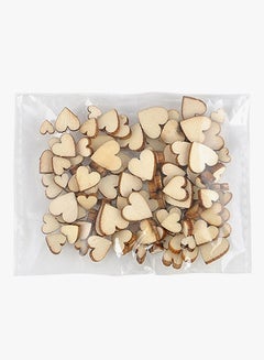 Bluelans 100-Piece Heart Shape Table Scatter Beige  - Image 4