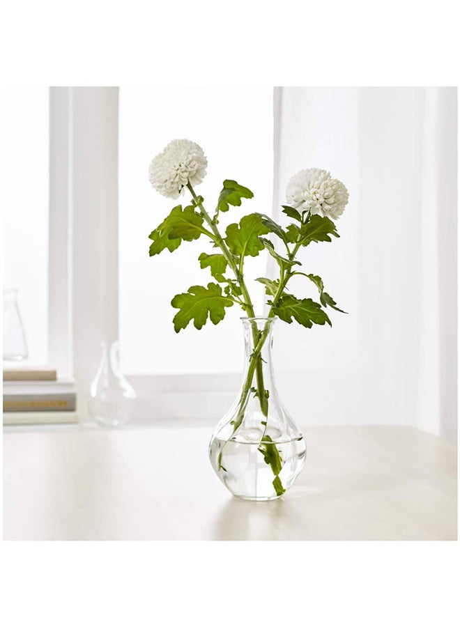 Generic Glass Vase Clear 17cm  - Image 3