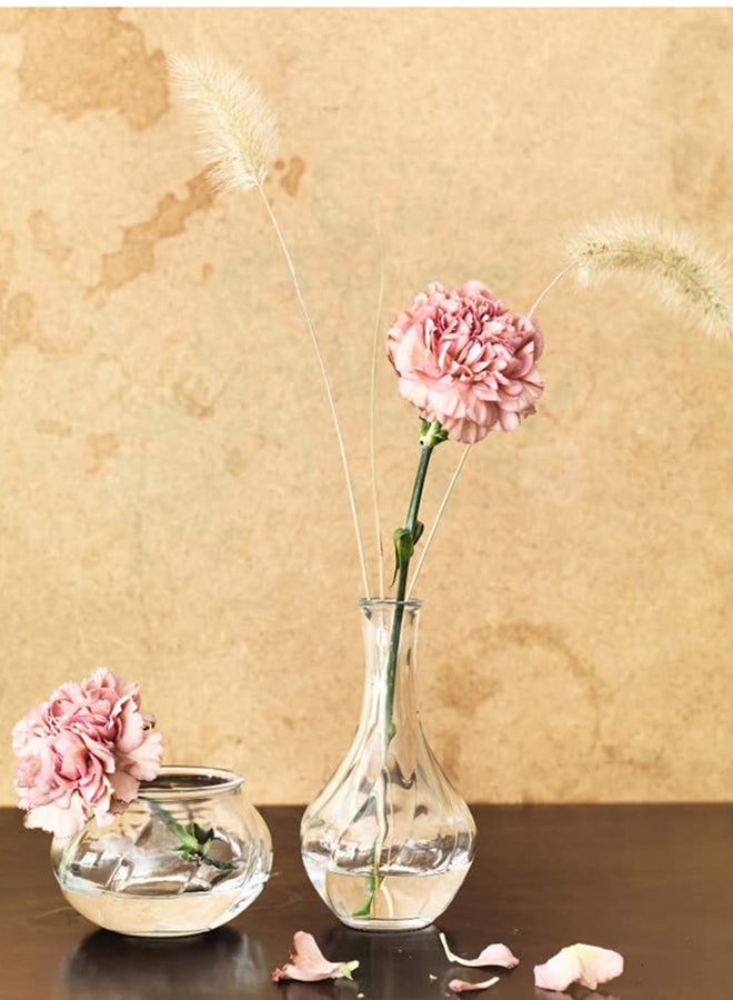 Generic Glass Vase Clear 17cm  - Image 4