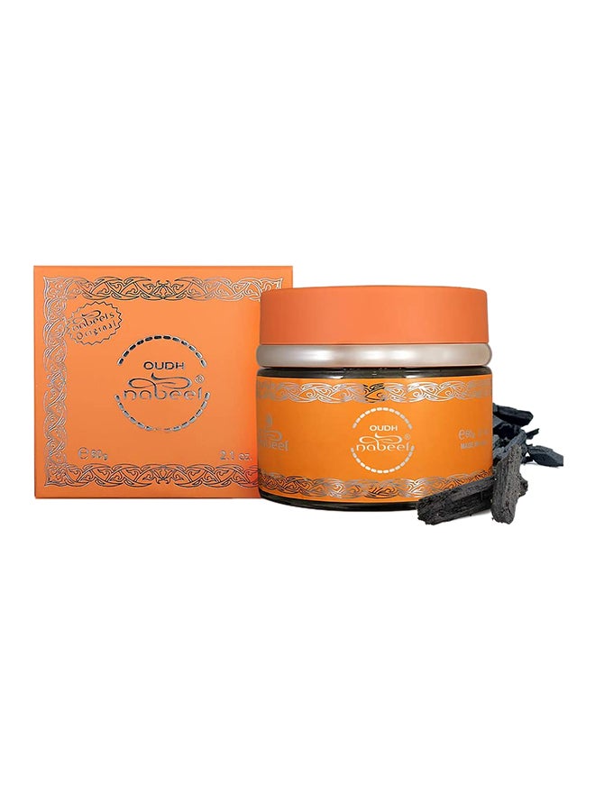Nabeel - Oudh Nabeel Formerly Oudh Touch Me Incense Orange/Silver 60grams - Image 1
