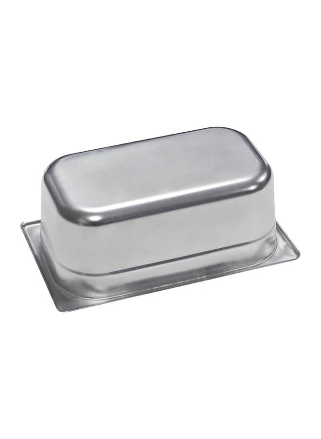 RAJ Stainless Steel Gastronorm Pan Silver 26.5x16.2x10cm  - Image 4