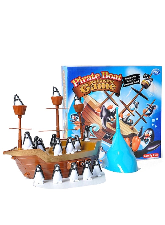 Beauenty Penguin Pirate Ship Balance Game  - Image 1