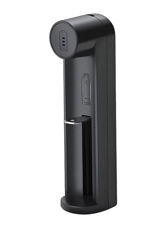 Yonii Single Slot C1 Household Battery Charger Black/Silver  - Image 1