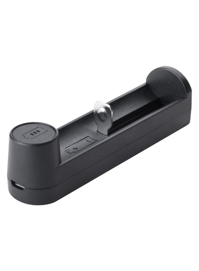 Yonii Single Slot C1 Household Battery Charger Black/Silver  - Image 2