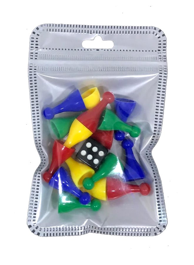 Generic - Ludo Playing Pieces With Dice - Image 1