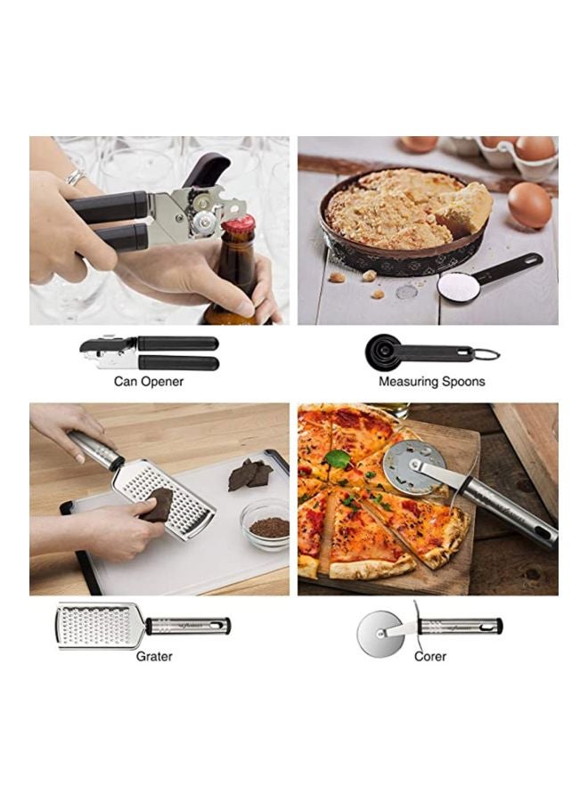 16-Piece Kitchen Utensil Set Multicolour  - Image 5