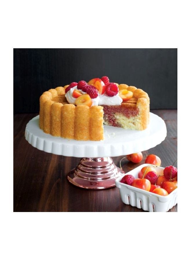NORDICWARE - Charlotte Cake Pan Gold 22x5.9centimeter - Image 1