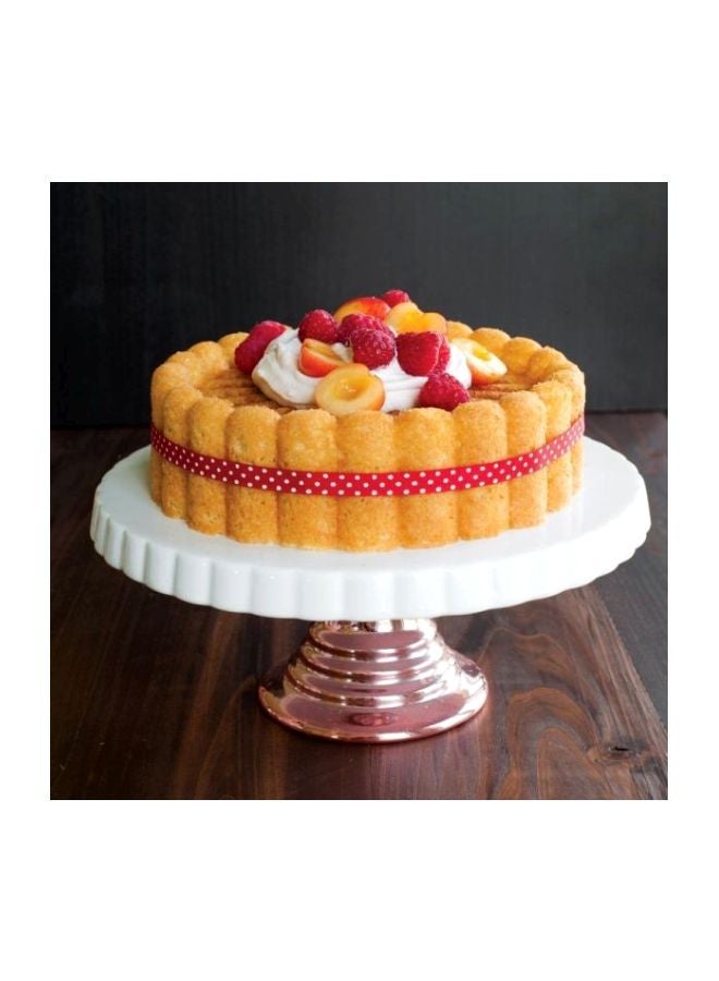 NORDICWARE - Charlotte Cake Pan Gold 22x5.9centimeter - Image 1
