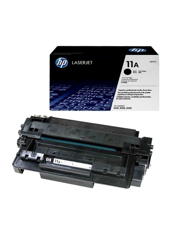 HP 11A LaserJet Toner Cartridge Black - Image 1
