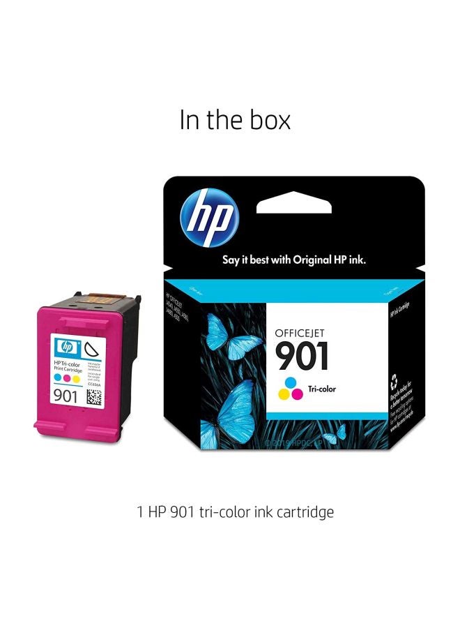 HP 901 OfficeJet Ink Cartridge Tri-colour - Image 2