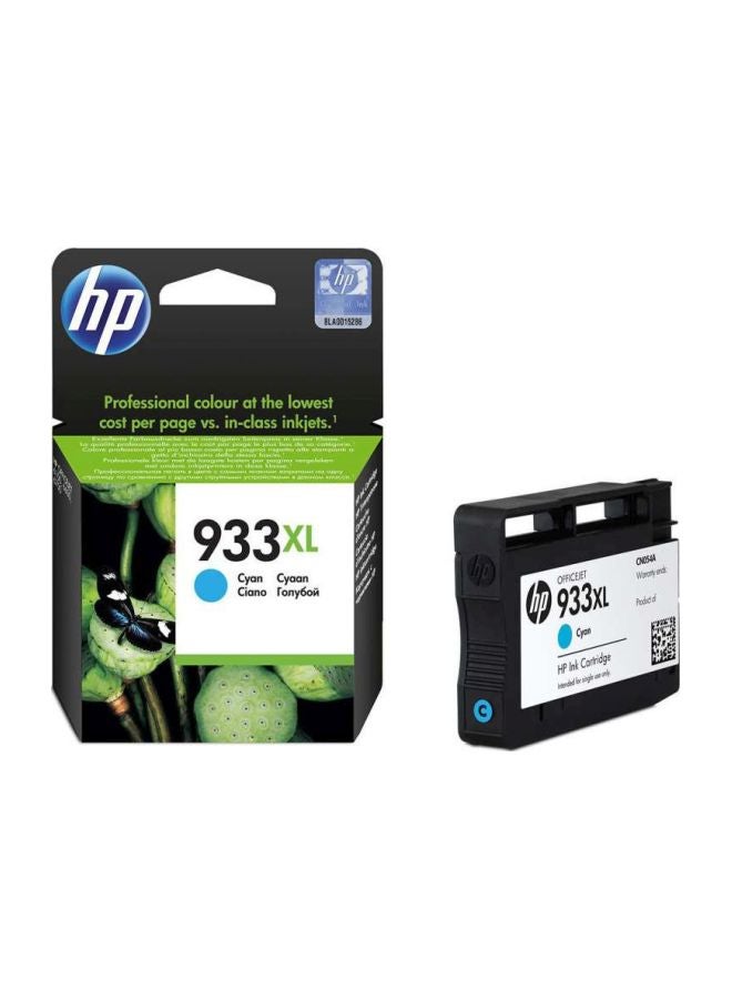 933XL OfficeJet Ink Cartridge Cyan