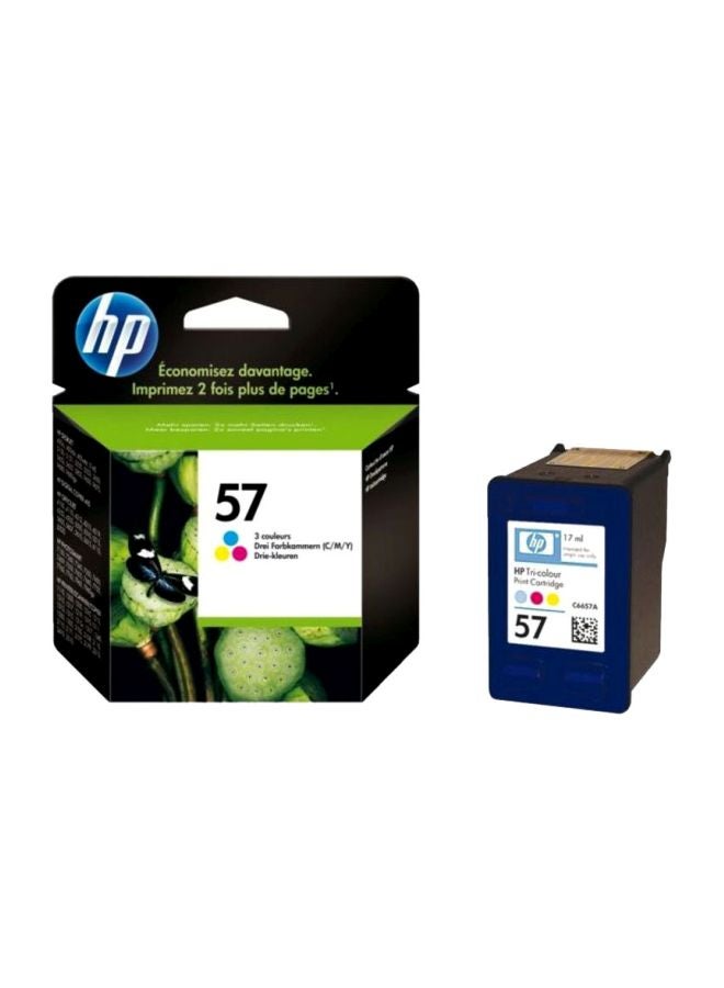 HP 57 Inkjet Print Cartridge Tri-Colour - Image 1