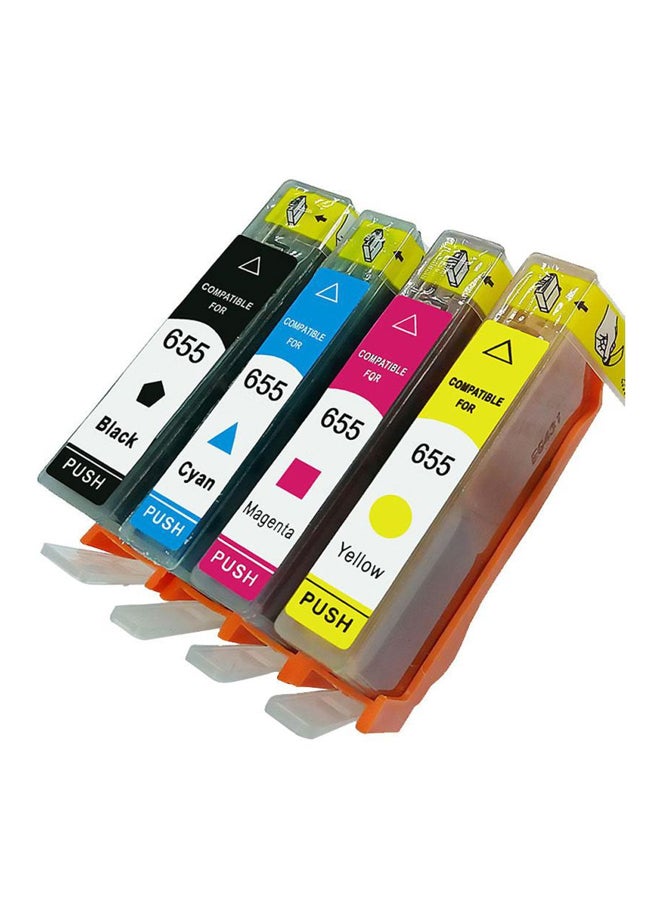 HP 4- Piece 655A Original LaserJet Toner Cartridge Black/ Cyan/ Magenta/ Yellow - Image 1