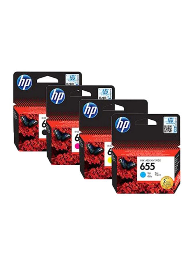 HP 4- Piece 655A Original LaserJet Toner Cartridge Black/ Cyan/ Magenta/ Yellow - Image 2