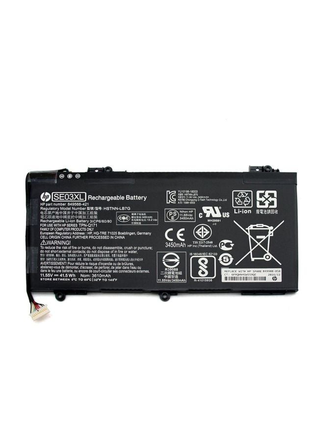 HP Replacement Laptop Battery For HP Pavilion 14 Black  - Image 2