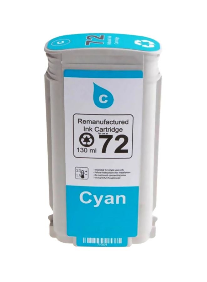 HP 72 DesignJet Ink Cartridge Cyan - Image 1