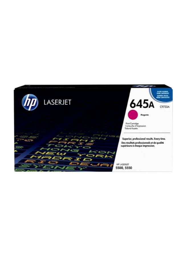 HP 645A Toner Cartridge For LaserJet Magenta - Image 2