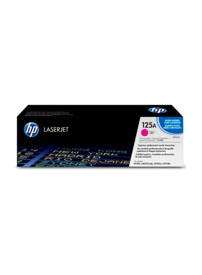 HP 125A Original LaserJet Ink Toner Cartridge Magenta - Image 2