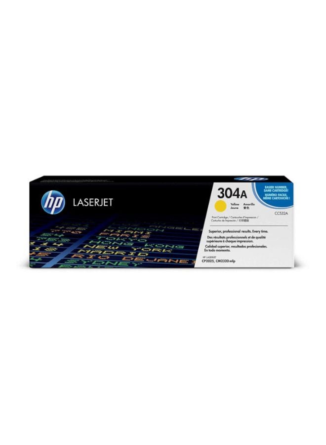 HP 304A Original LaserJet Toner Cartridge Yellow - Image 2