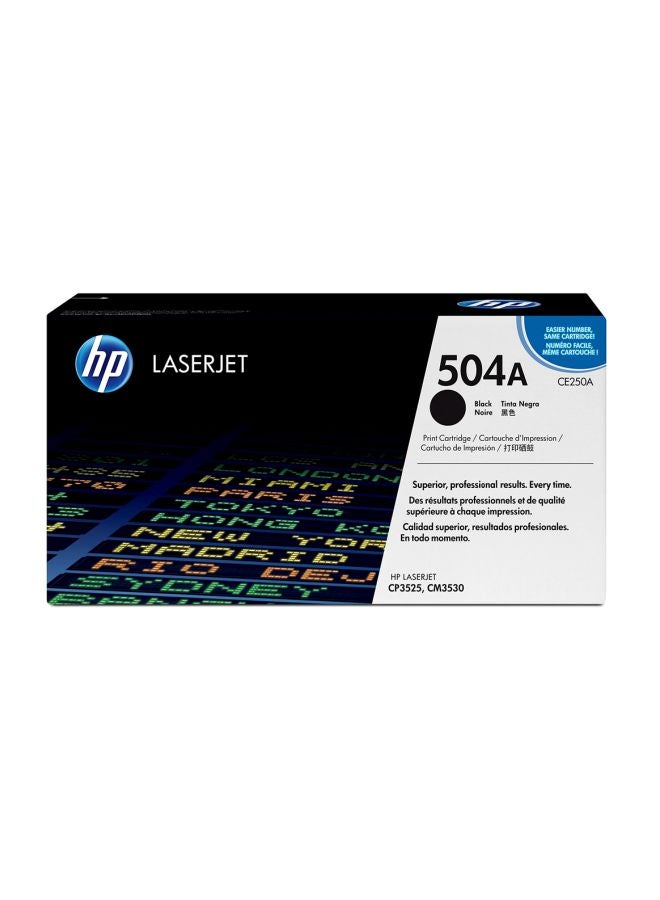 HP 504A Original LaserJet Toner Cartridge Black - Image 2