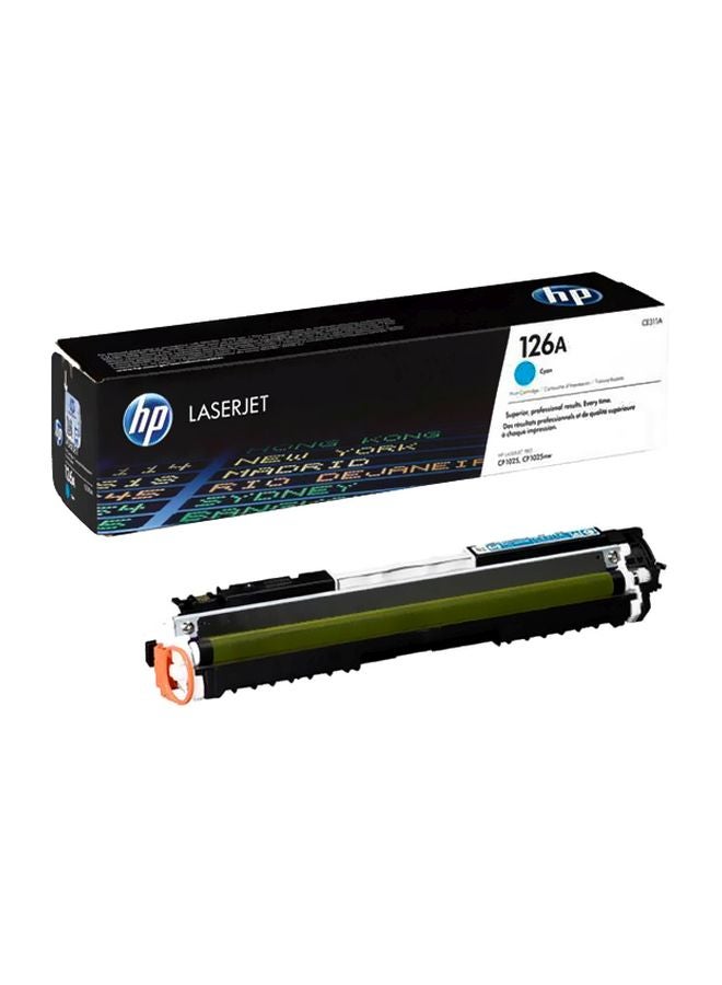 HP خرطوشة حبر 126A لطابعة ليزر جيت أزرق سماوي - Image 2